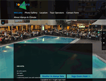 Tablet Screenshot of fougerehotel.com